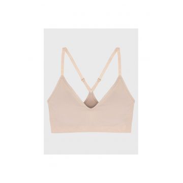 Bustiera sport dama -  301665779 - Poliamida - Bej