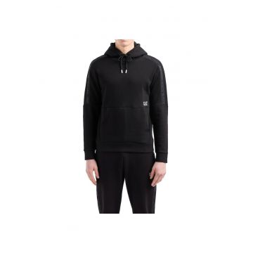 Hanorac  EA7 Logo Series 30549 - Negru