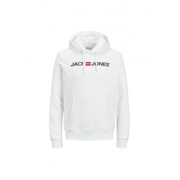 Hanorac JACK &JONES Corp Old Logo 27579 - Alb