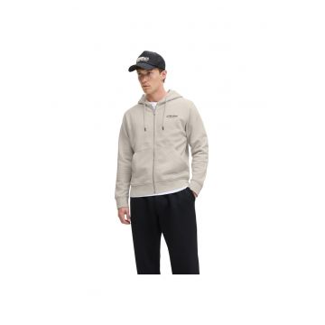 Hanorac JACK &JONES Soho Hood Zip 48738 - Bej