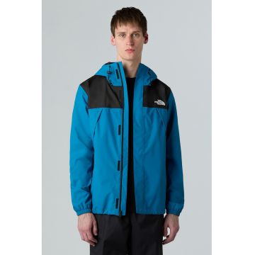 Jacheta cu fermoar pentru trekking Antora - Negru/Albastru