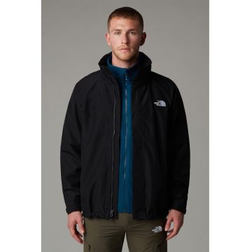 Jacheta cu gluga detasabila - pentru drumtie Sangro - Negru stins