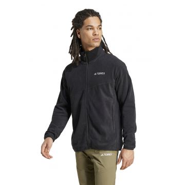 Jacheta din fleece cu fermoar Terrex - Negru
