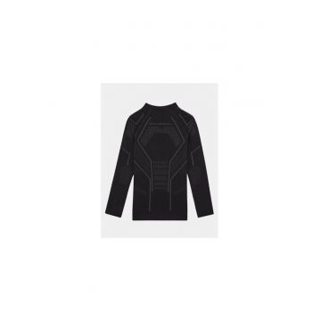 Lenjerie termica copii  negru - poliamida/poliester