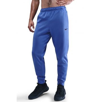 Pantaloni conici cu logo - pentru fitness - Albastru deschis