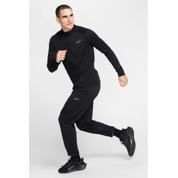 Pantaloni de trening conici pentru alergare Challenger - Negru