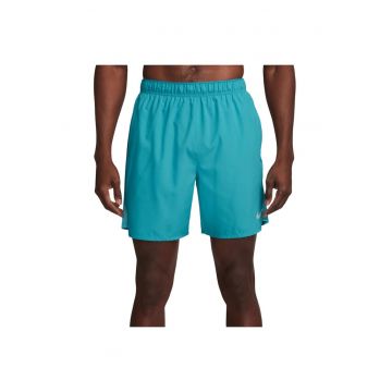 Pantaloni scurti  Challenger - croiala slim - poliester - albastru