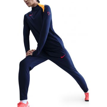 Pantaloni slim fit pentru fotbal Strike - Rosu/Albastru royal