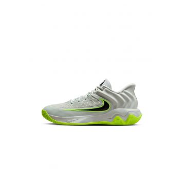 Pantofi Giannis Immortality 4 cu logo contrastant - pentru baschet - Verde neon/Verde pal