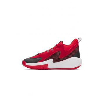Pantofi mid-cut pentru baschet Curry 3Z 25 - Rosu/Negru/Alb optic