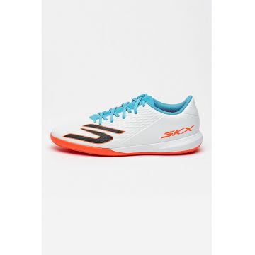 Pantofi pentru fotbal Skx 2 Club - Albastru prafuit/Portocaliu mandarina/Alb murdar
