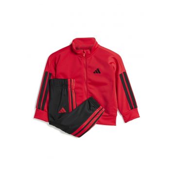 Trening cu fermoar Essentials Climacool - Rosu/Negru