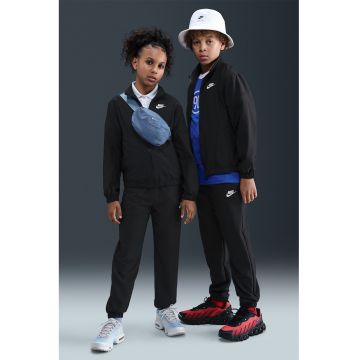 Trening cu fermoar Sportswear - Alb/Negru stins