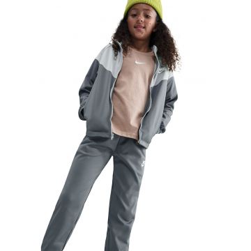 Trening cu talie elastica - Alb/Gri/Gri deschis