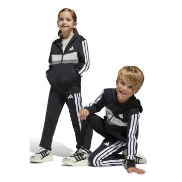 Trening din amestec de bumbac cu logo - Alb/Negru/Gri