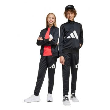 Trening regular fit cu logo - Alb/Negru