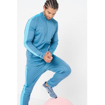 Trening slim fit cu Dri-FIT pentru fotbal Academy - Albastru prafuit