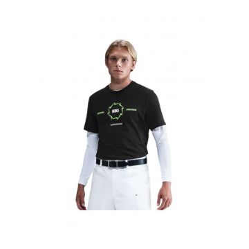 Tricou  6Months Swoosh HO25 49510 - Negru