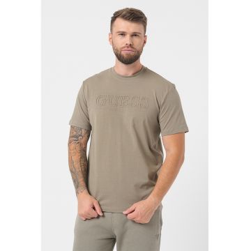 Tricou cu logo in relief - pentru antrenament