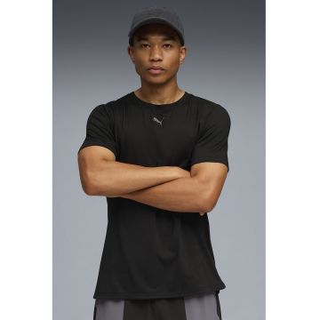 Tricou regular-fit pentru antrenament - Negru
