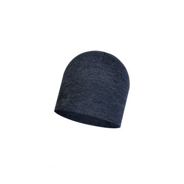 Caciula  wool mid night blue melange