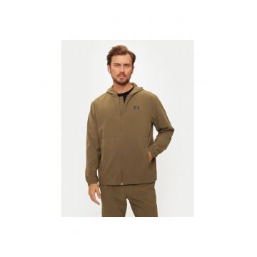 Geaca de vant barbati -  304111822 - Poliester - Maro - Maro