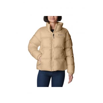 Geaca matlasata - Columbia - izolatie Thermarator - poliester - rezistenta la apa si vant - Bej -