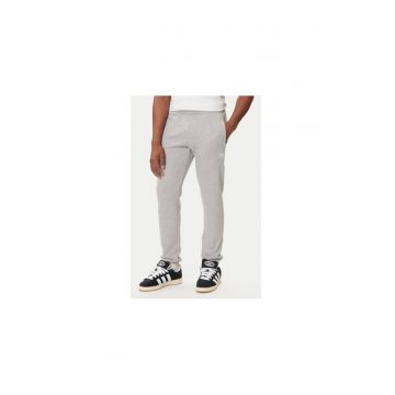 Pantaloni de trening din bumbac cu talie inalta