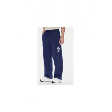 Pantaloni de trening lifestyle cu croi drept
