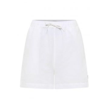 Pantaloni scurti  lifestyle - alb - bumbac 75%