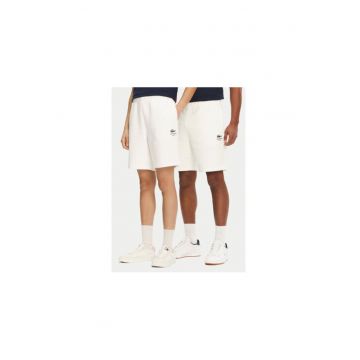 Pantaloni scurti sport unisex  GH0990 - Bumbac - Ecru - Ecru