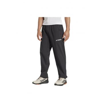 Pantaloni sport Adidas JP0811 - slim fit - ajustabili - poliester - negru
