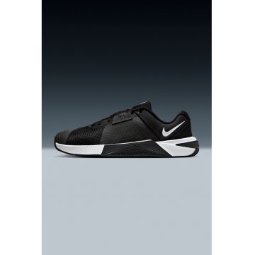 Pantofi Metcon 10 cu logo pentru fitness - Alb/Negru