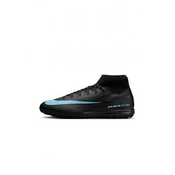 Pantofi pentru fotbal Zoom Superfly 10 Academy Turf - Negru/Albastru glaciar