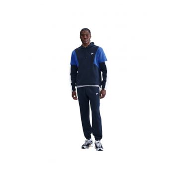 Trening  Club Fleece Hooded Track GX 48194 - Albastru inchis