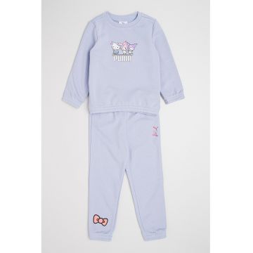 Trening cu imprimeu logo - Lila