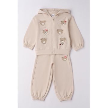 Trening cu strasuri - Bej deschis