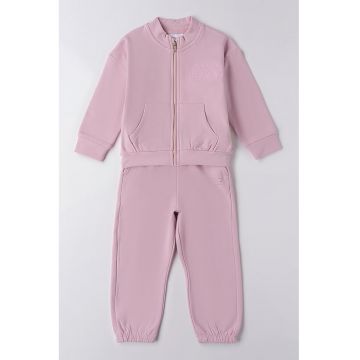 Trening uni cu fermoar - Roz pastel