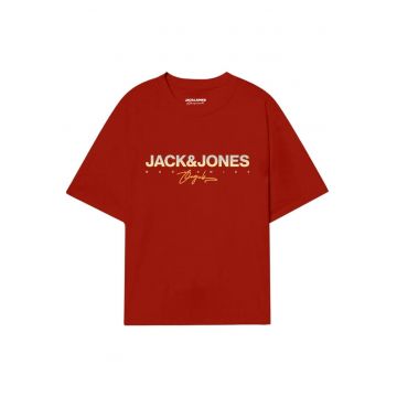 Tricou JACK &JONES Canggu 45508 - Rosu