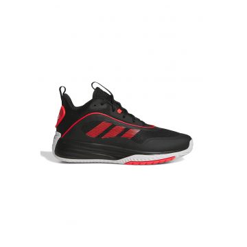 adidas Performance - Pantofi mid-cut pentru baschet Own The Game 3.0 - Rosu/Negru