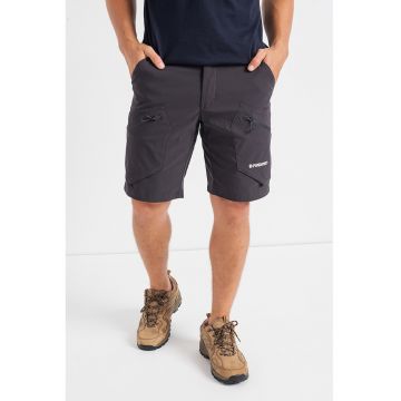 Bermude cu buzunare multiple - pentru trekking Barnet - Negru