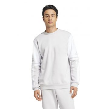 Bluza de trening cu model in doua nuante - pentru fotbal - Alb/Gri deschis