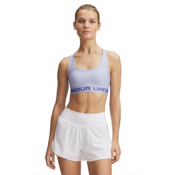 Bustiera cu bretele incrucisate pe partea din spate - pentru fitness - Albastru pastel