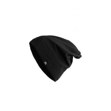 Caciula unisex din fleece Kairak - Negru