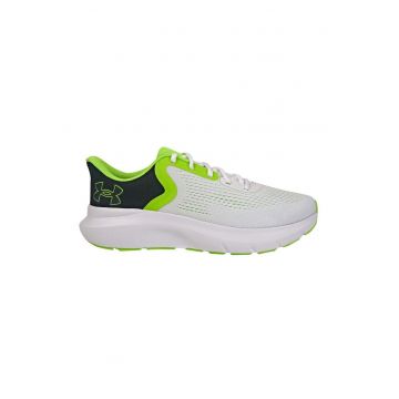 Charged Rogue 5 - Pantofi cu garnituri sintetice - pentru alergare - Alb murdar/Verde lime