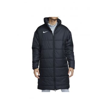 Geaca lunga pentru fotbal Therma-Fit Academy Pro - Negru