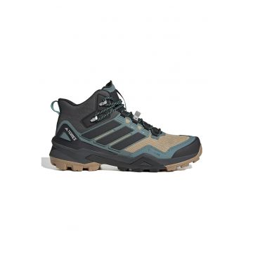 Ghete mid-cut cu tehnologie Gore-Tex - pentru drumetii Terrex Skychaser - Negru stins/Kaki