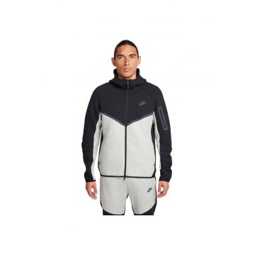 Hanorac  Tech Fleece Windrunner FZ SS25 41107 - Negru/Gri