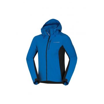 Jacheta outdoor din softshell pentru barbati 5K/5K Marquis - Negru/Albastru inchis