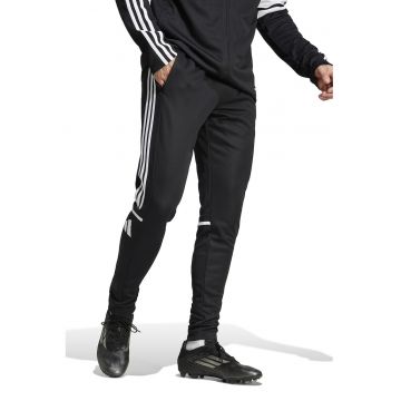 Pantaloni conici pentru fotbal Squadra 25 - Alb/Negru